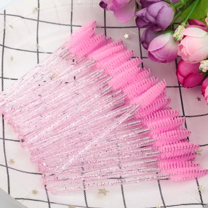 5/50 Pcs Eye Lash an Eyebrow Brushes for Eyelashes Extension Tools Mascara Wands