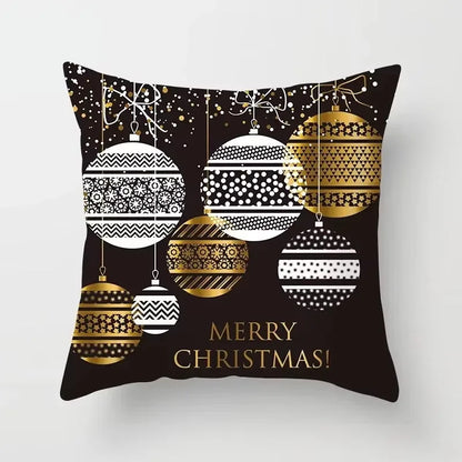 Christmas Cushion Cover Pillowcase Decorations for Home
