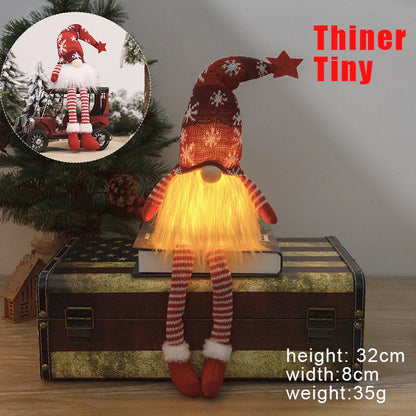 Glowing Gnome Christmas Faceless Plush Dolls