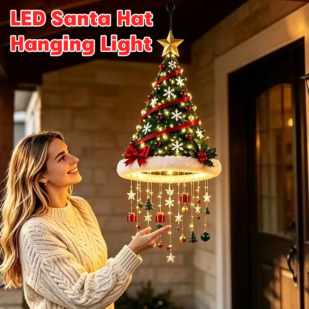 LED Hanging Light Christmas Pendant Lamp