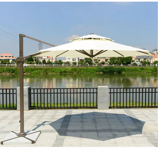 Outdoor Parasol Beach Pool Umbrella Courtyard Large Umbrell