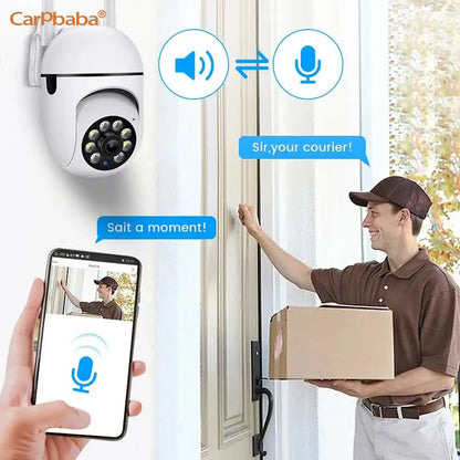 Outdoor Home Security WIFI CCTV Surveillance with Color Night Vision Wireless HD 2-Way Audio 1080P