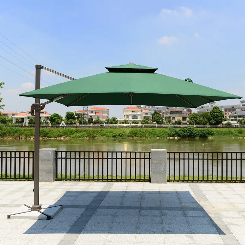 Outdoor Parasol Beach Pool Umbrella Courtyard Large Umbrell