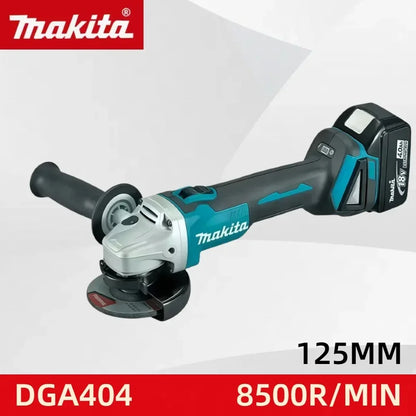 Makita 18V 125mm DGA404 Brushless Electric Angle Grinder High Power Rechargeable