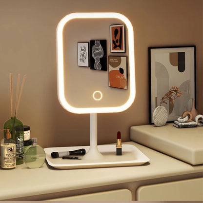 Vanity Mirror 3 Color Light LED Makeup Touching