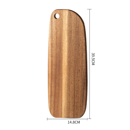 Acacia solid wood bread board western steak board baking dessert tray