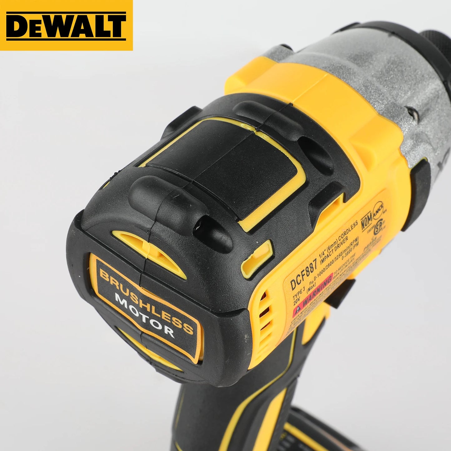 Dewalt brushless impact drill, DCF887 205N. M, 20V Dewalt battery wireless