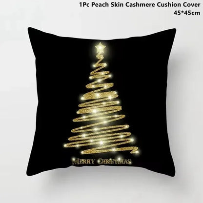 Christmas Cushion Cover Pillowcase Decorations for Home