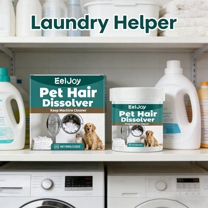 Pet Hair Dissolver Laundry Additive Removes Cat Dog Hair from Clothes.