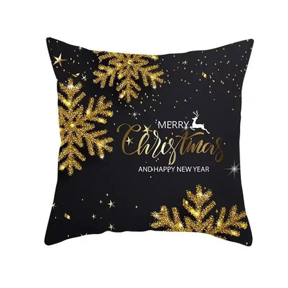 Christmas Cushion Cover Pillowcase Decorations for Home