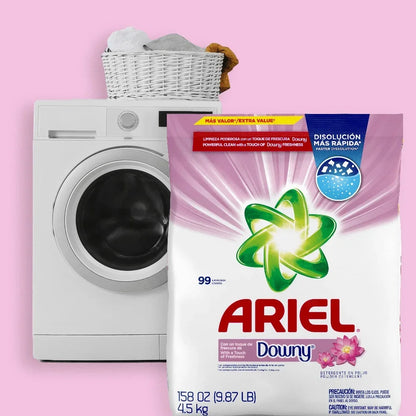 Powder Laundry Detergent with Downy Freshness 99 Loads