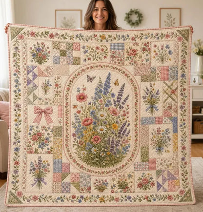 Season Quilt Blanket Cute Throw.