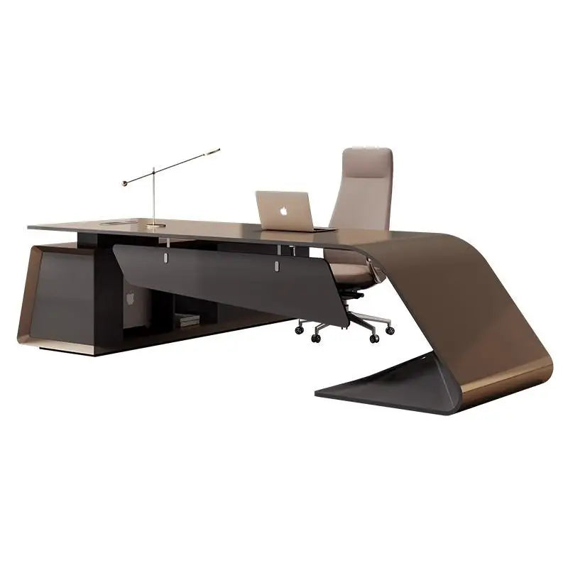 Design Organizer Office Desk Reading Nordic Quality Secretary Computer Desks Light Luxury Furniture
