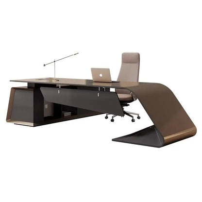 Design Organizer Office Desk Reading Nordic Quality Secretary Computer Desks Light Luxury Furniture