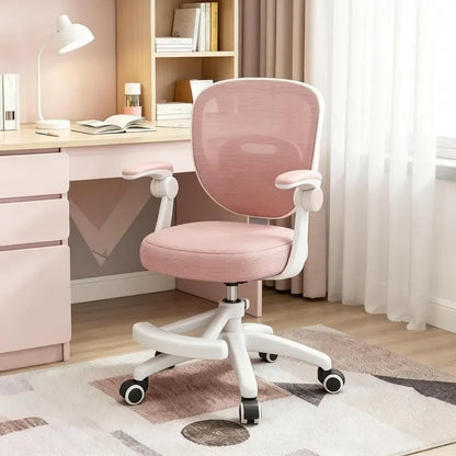 Ergonomic Home Office Chair with Lift and Rotating Function Comfortable Mesh Back