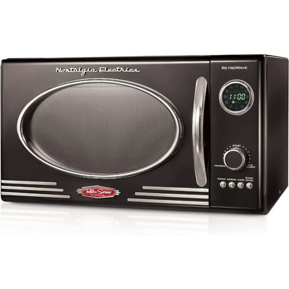 Countertop Microwave Oven, 800-Watt, 0.9 Cu Ft - 12 Pre-Programmed Cooking Settings - Digital Clock