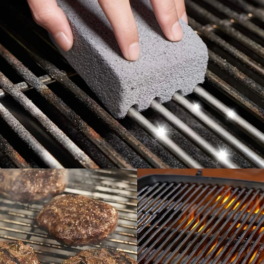 1pc BBQ Grill Cleaning Brick Stone Pumice for Barbecue Rack Outdoor Kitchen BBQ Tools