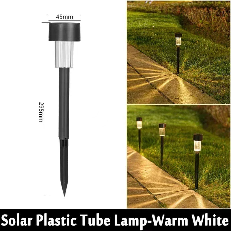 Outdoor Solar Powered Lamp Waterproof Landscape Lantern for Pathway Patio Decorative LED 10/20/30Pcs
