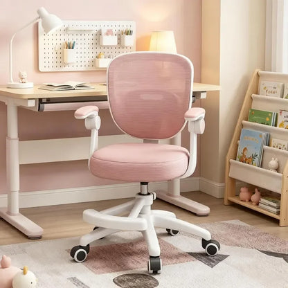Ergonomic Home Office Chair with Lift and Rotating Function Comfortable Mesh Back