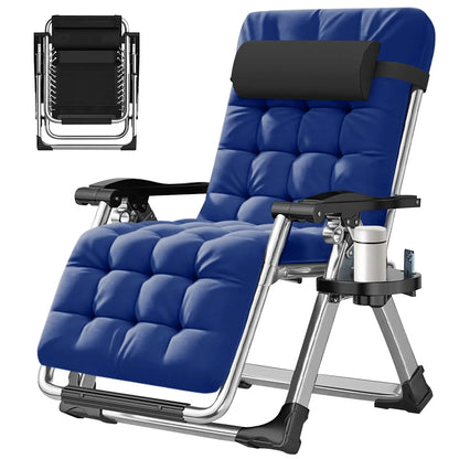 Zero Gravity Chair, Premium Outdoor Lawn Folding Adjustable Reclining Patio Chairs