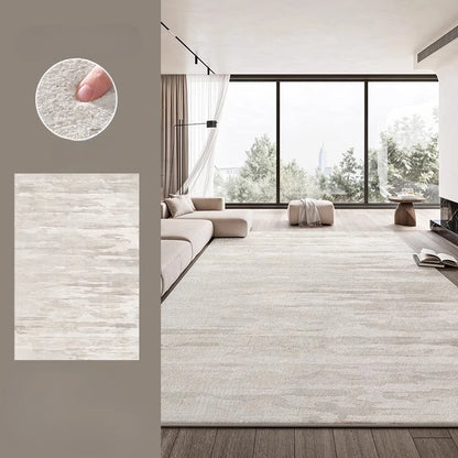 Cream Style Large Area Carpet Thick Plush Lounge Floor Mat Fluffy Soft Study Rug
