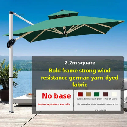 Balcony Outdoor Parasol Garden Patio Umbrellas Villa Open-air Stall Large Sun Umbrella