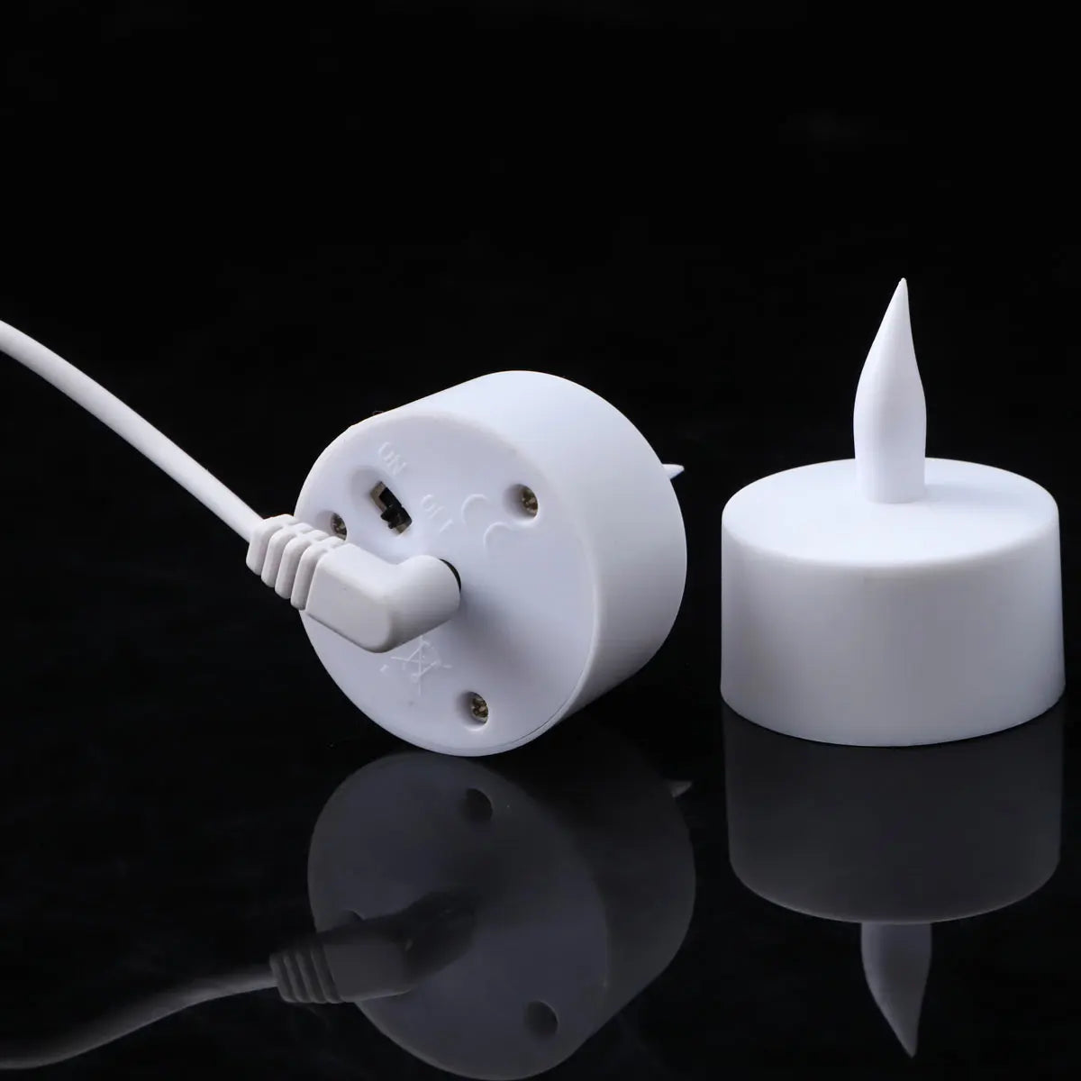 LED Candles with USB Charge, Flameless Decorative Rechargeable Tea Lights
