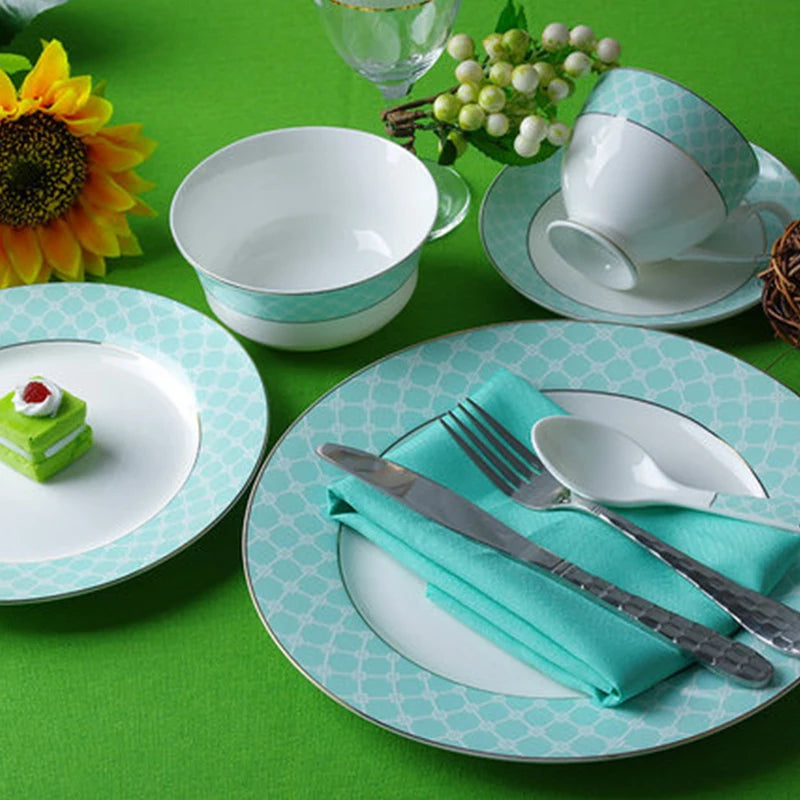 4 piece Western Tableware Ceramics Dinner set