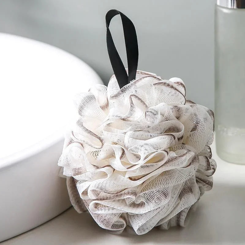 1PC Soft Mesh Bath Ball Rich Bubble Design Shower Body Cleaning Scrubber