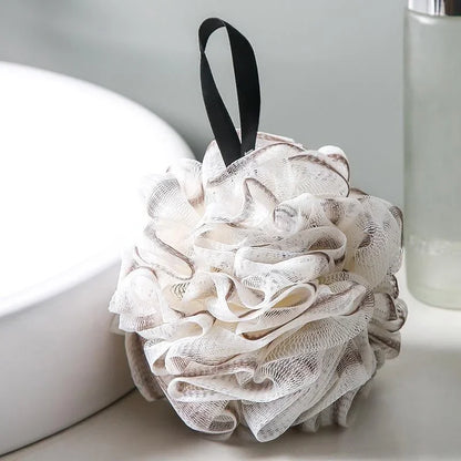 1PC Soft Mesh Bath Ball Rich Bubble Design Shower Body Cleaning Scrubber