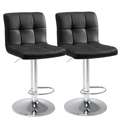Leather Bar Stools Set