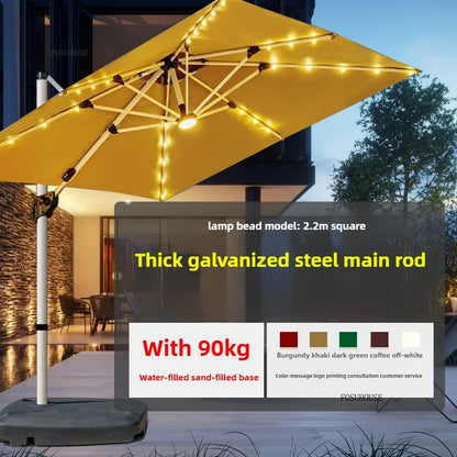 Balcony Outdoor Parasol Garden Patio Umbrellas Villa Open-air Stall Large Sun Umbrella