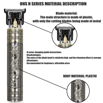 Beard Shaving Body Hair Trimmer Clippers Electric Machine Men Haircut Machine 0mm Barber Shaver