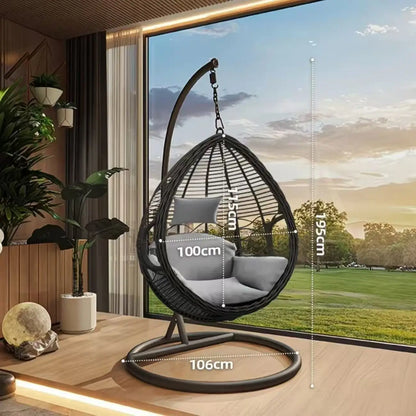 Hanging Basket Outdoor Swing Patio Double Hanging Chair