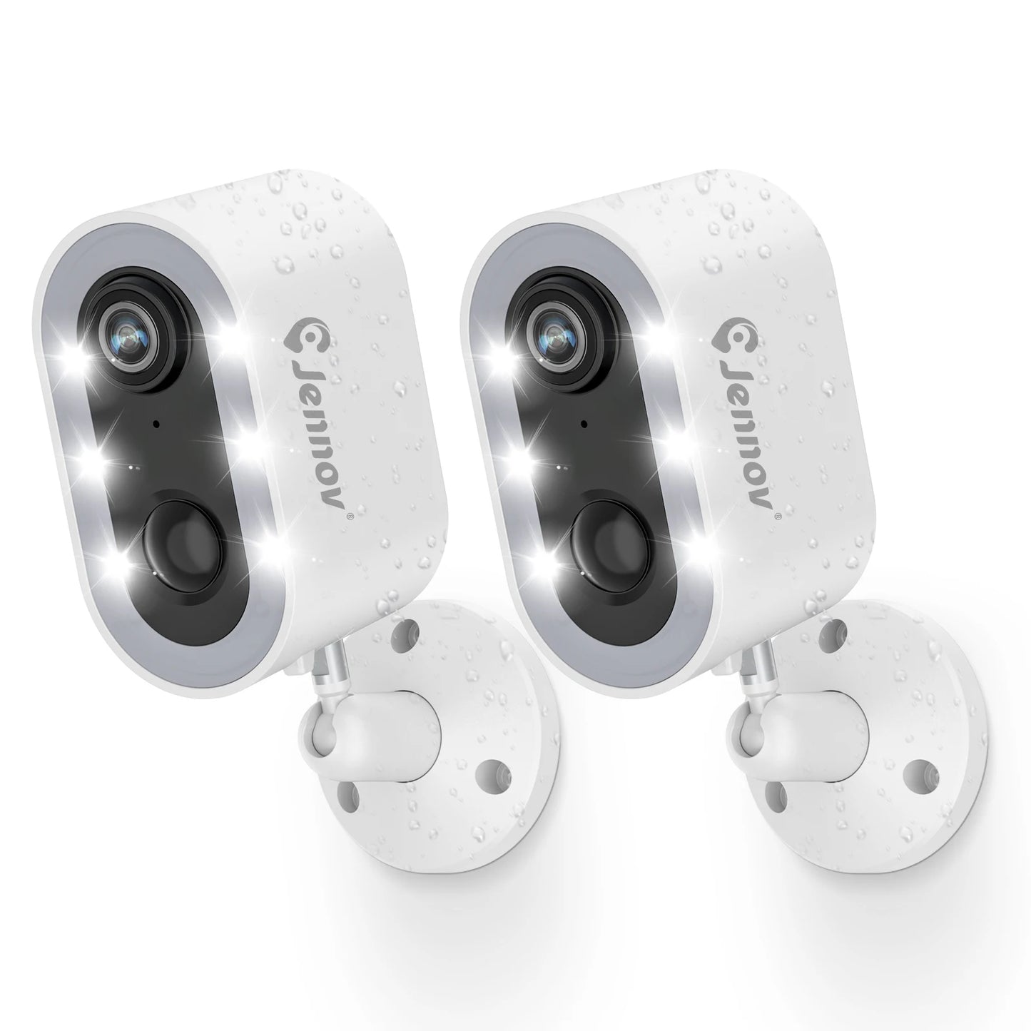 Security Camera Wireless Wi-Fi Camera Battery Powered with Color Night Vision Two-Way Talk for Outdoor Home Camera