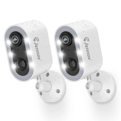Security Camera Wireless Wi-Fi Camera Battery Powered with Color Night Vision Two-Way Talk for Outdoor Home Camera