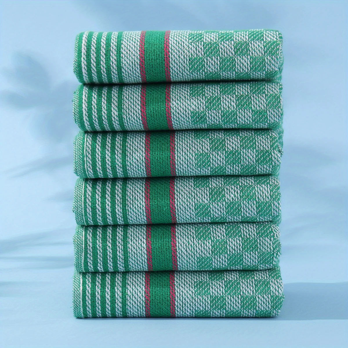 5pcs Kitchen Dish Towel Set, Large Rectangular Cleaning Cloths for Washing and Drying.