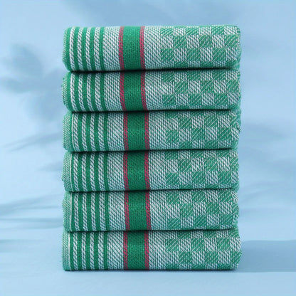 5pcs Kitchen Dish Towel Set, Large Rectangular Cleaning Cloths for Washing and Drying.