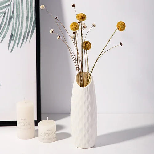 1pc Nordic Plastic Vase Simple Small Fresh Flower