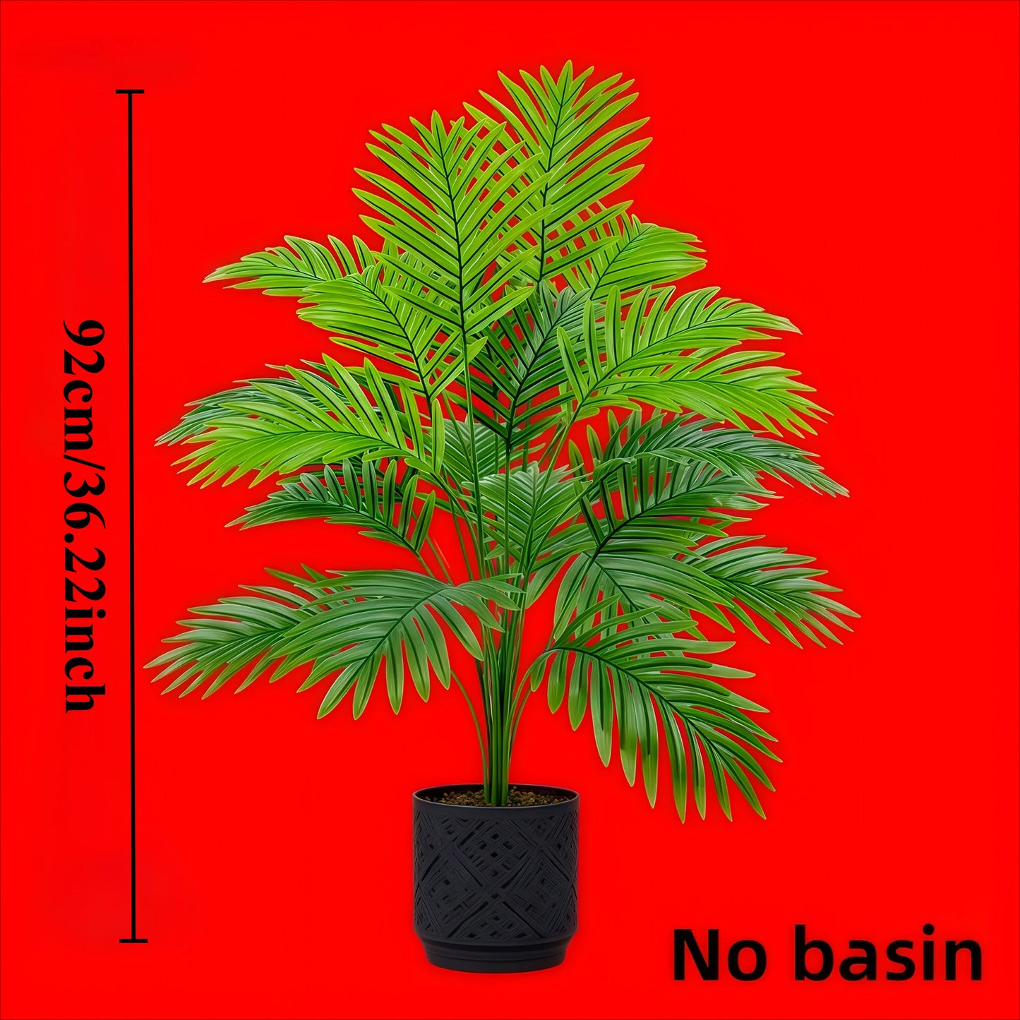 2pcs Large Outdoor Artificial Pineapple Palm Trees