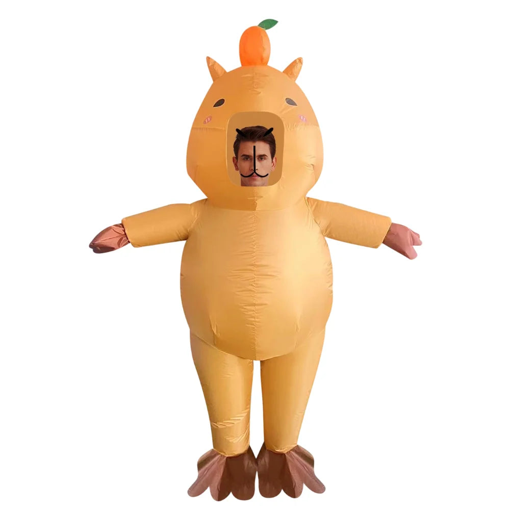 Inflatable Costume for Adult, Blow Up Suit, Halloween Party Cosplay Fancy Dress, Carnival Funn