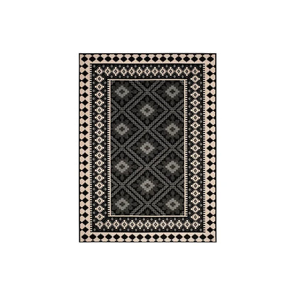 Living Room Crystal Velvet Large Area Carpet