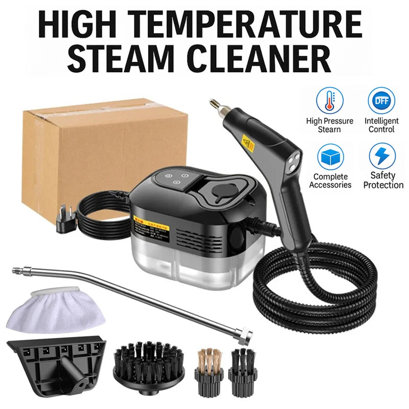 Handheld High Pressure Steam Cleaner High Temperature Machine For Kitchen Car Sofa Window Tile Mirror