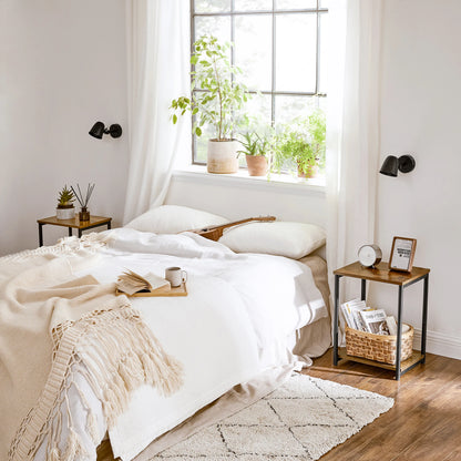 Small End Table, Nightstand for Living Room, Bedroom,
