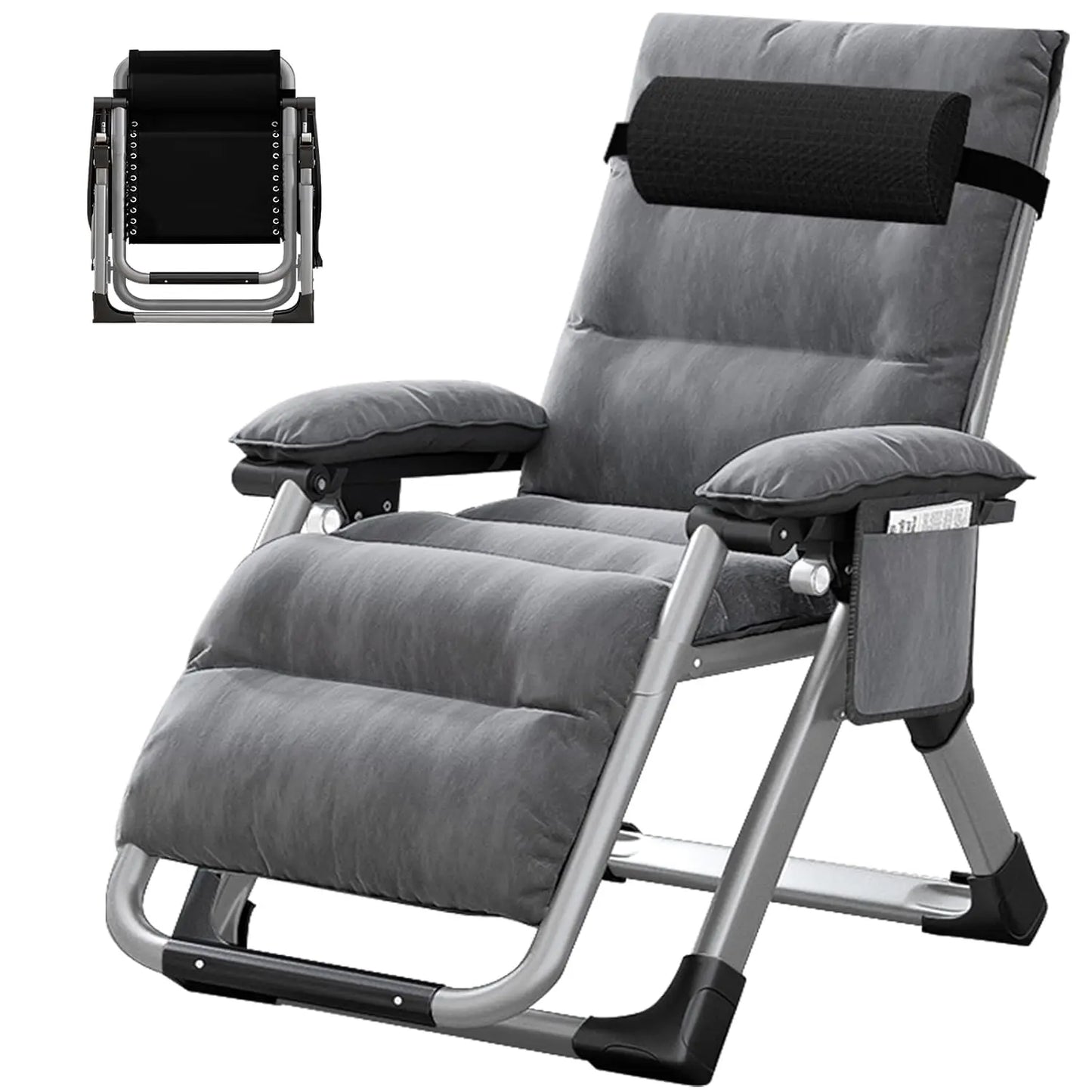 Zero Gravity Chair, Premium Outdoor Lawn Folding Adjustable Reclining Patio Chairs