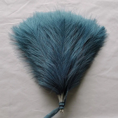 10/30 Pcs Artificial Pampas Grass Fluffy Reed Bouquet Boho Decoration Table Flower Arrangement