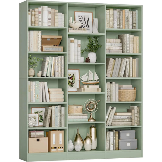 Triple Wide Bookshelf