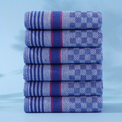5pcs Kitchen Dish Towel Set, Large Rectangular Cleaning Cloths for Washing and Drying.