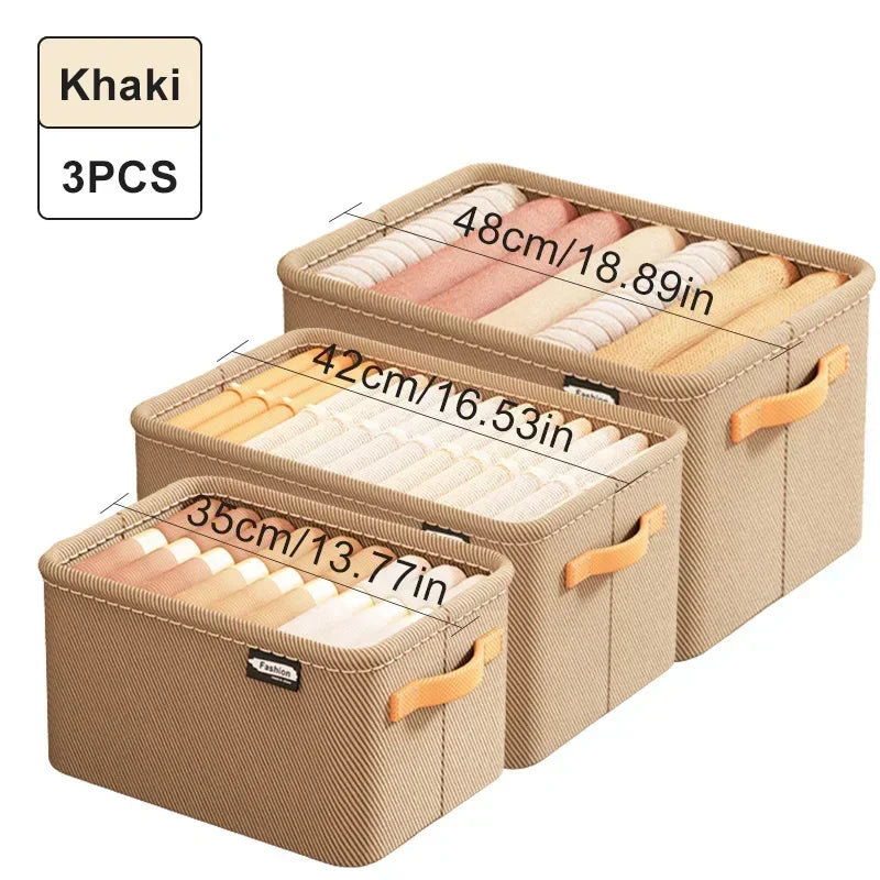 Thicken Clothes Wardrobe Clothes Storage Organizers.