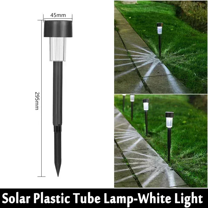 Outdoor Solar Powered Lamp Waterproof Landscape Lantern for Pathway Patio Decorative LED 10/20/30Pcs